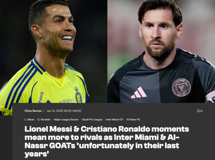  秘魯后衛(wèi)：梅羅在生涯末期仍然與眾不同，他們都是歷史最佳球員